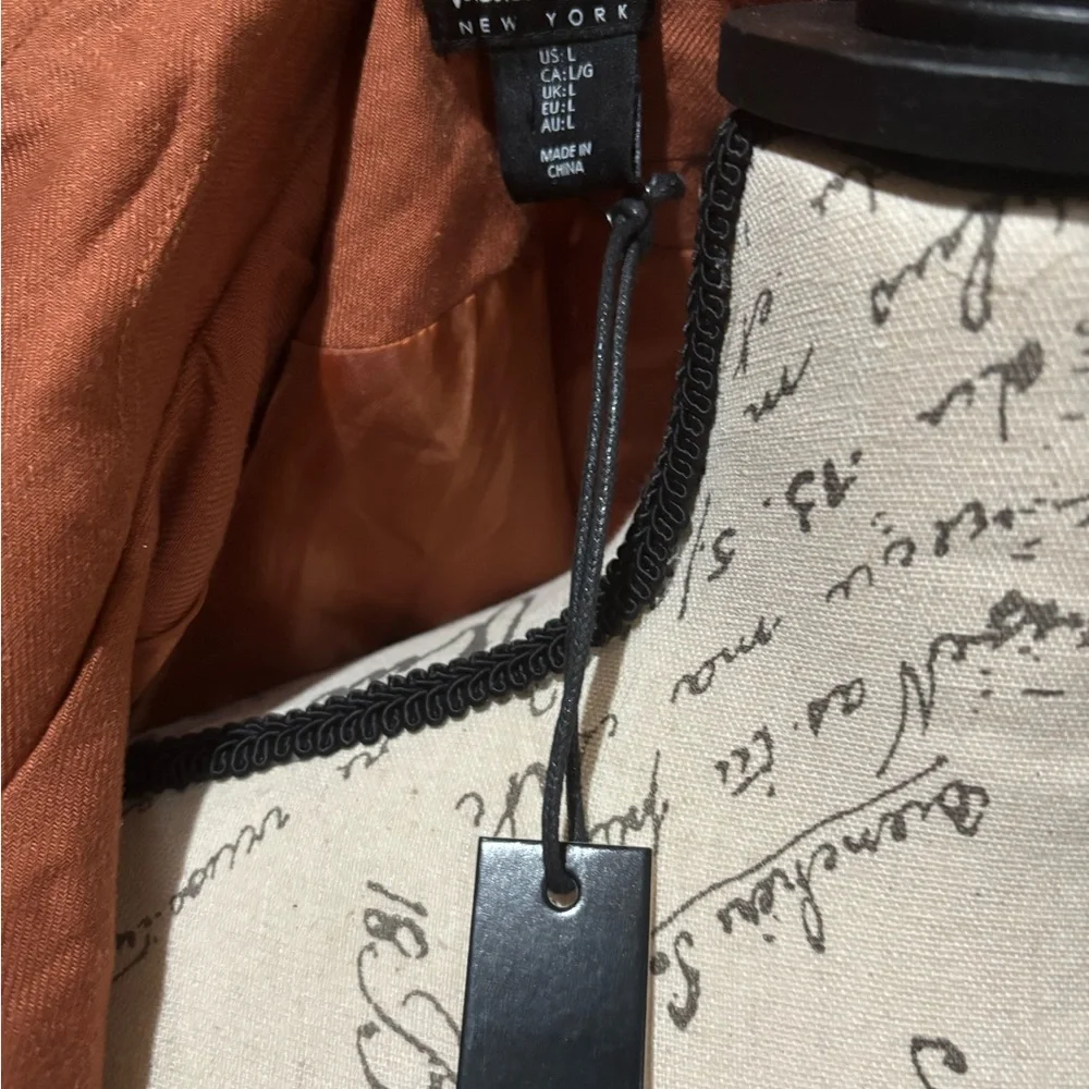 Rust Button-Up Jacket - Picture 4 of 5